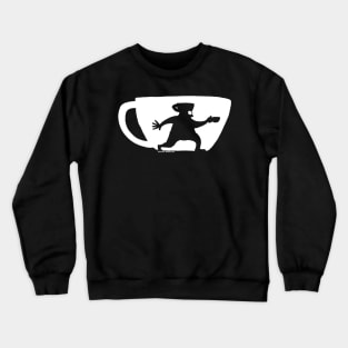 Too Much Coffee Man Signal Crewneck Sweatshirt